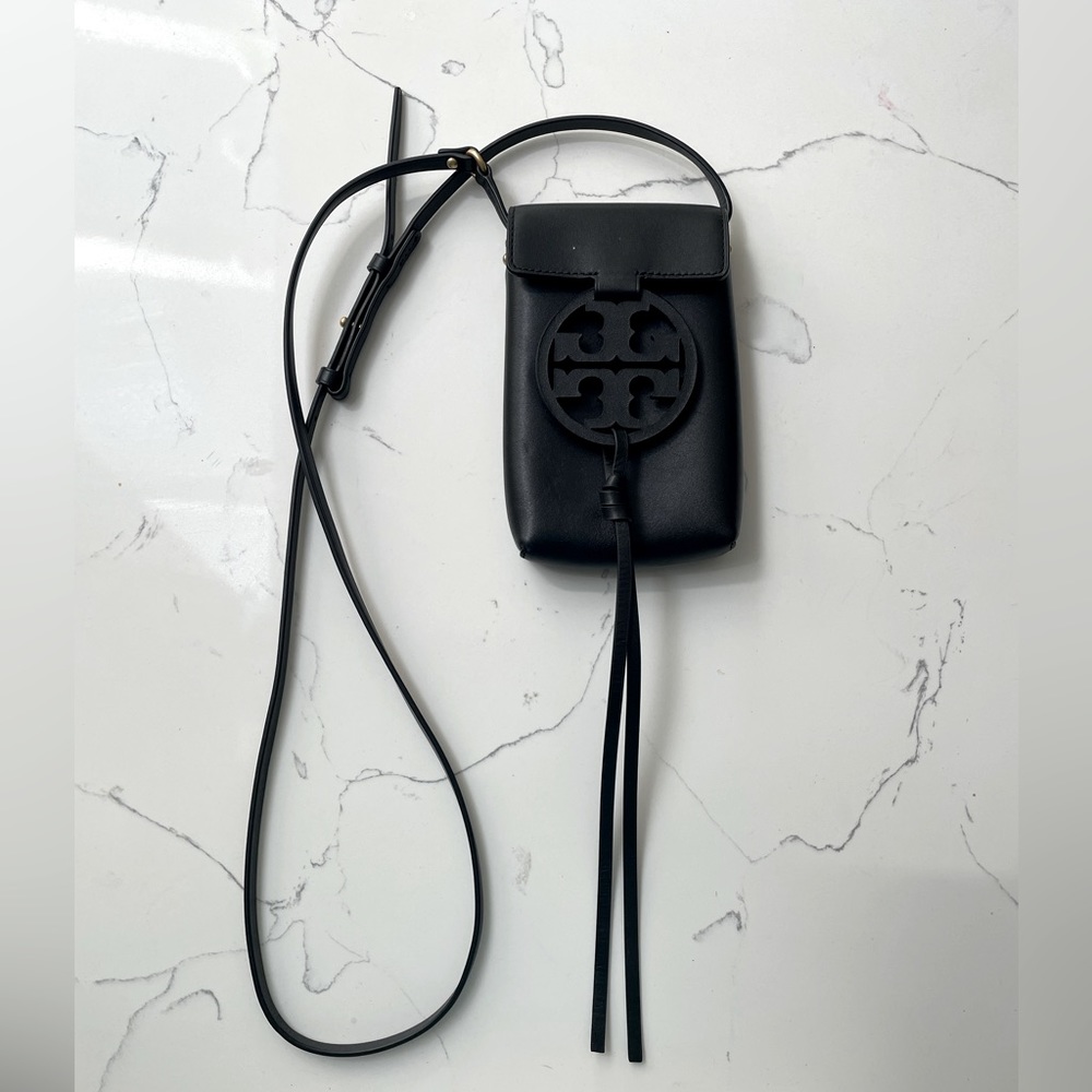 Black Tory Burch cross body bag